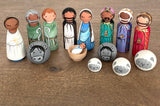 Deluxe Full Nativity Set