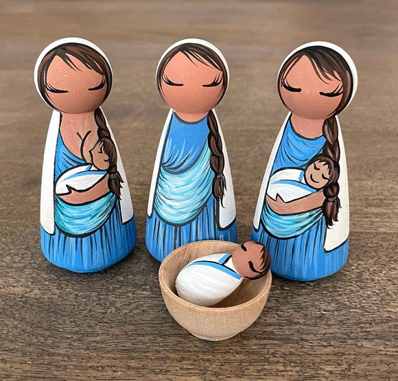 A la Carte Mary with Baby Jesus (various styles)