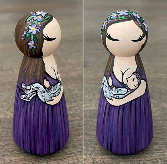 Custom Breastfeeding, Pumping and/or Bottlefeeding Doll