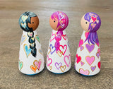 Valentine’s Hearts Doll