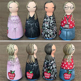 Custom Teacher Portrait Doll