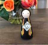 Custom Graduation Peg Doll