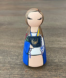 Custom Graduation Peg Doll